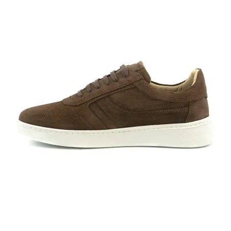 Basket Casual Homme MAKEBA  3602 DAIM MARRON - MAKEBA