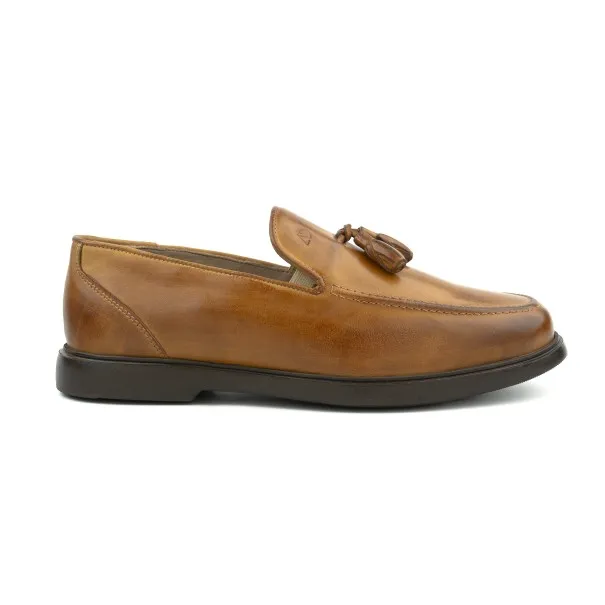 Mocassin Homme MAKEBA  F06 CAMEL - MAKEBA