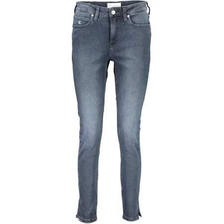 CALVIN KLEIN JEANS DENIM FEMME BLEU - CALVIN KLEIN