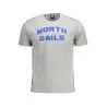 NORTH SAILS T-SHIRT MANCHES COURTES HOMME GRIS - NORTH SAILS