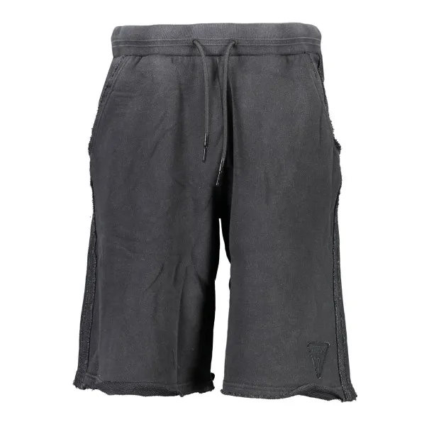 GUESS JEANS PANTALON BERMUDA HOMME NOIR - GUESS JEANS