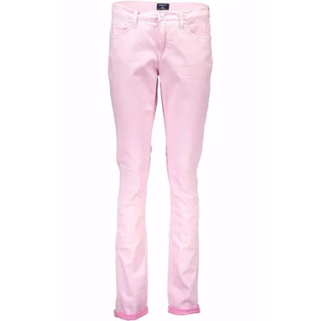 PANTALON ROSE FEMME GANT - GANT