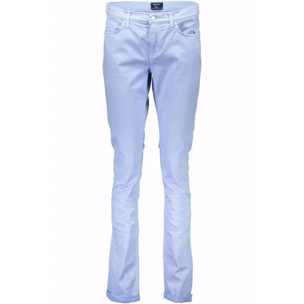 PANTALON FEMME GANT BLEU CLAIR - GANT