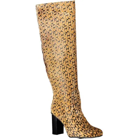 CHAUSSURES BOTTES BEIGE TOMMY HILFIGER POUR FEMMES - TOMMY HILFIGER