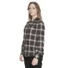 CHEMISE MANCHES LONGUES GANT FEMME MARRON - GANT