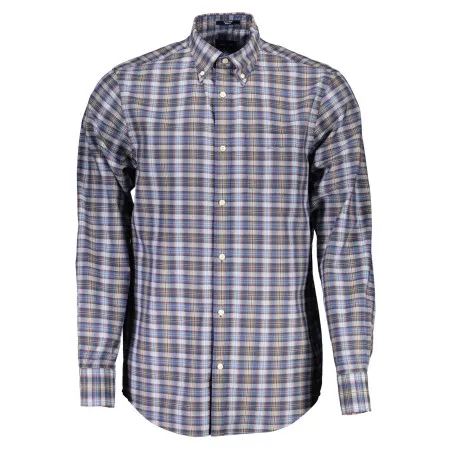 CHEMISE HOMME GANT BLEUE À MANCHES LONGUES - GANT