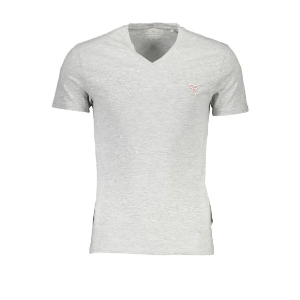 GUESS JEANS T-SHIRT MANCHES COURTES HOMME GRIS - GUESS JEANS