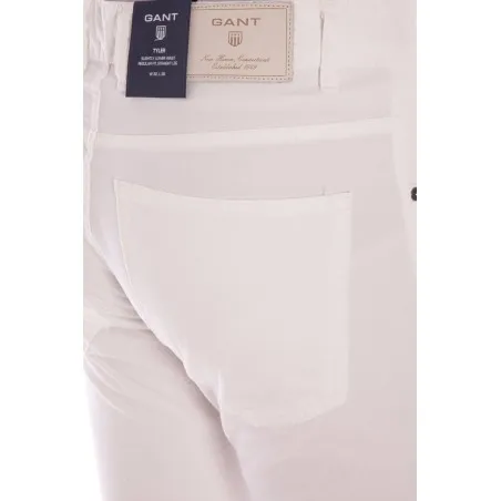 PANTALON HOMME GANT BLANC - GANT