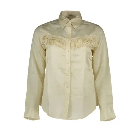 GANT CHEMISE FEMME MANCHES LONGUES BEIGE - GANT