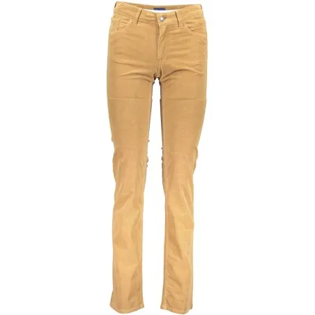 PANTALON FEMME GANT MARRON - GANT
