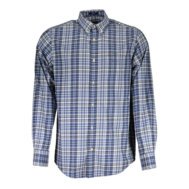 CHEMISE HOMME GANT BLEUE À MANCHES LONGUES - GANT
