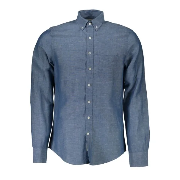 CHEMISE HOMME GANT BLEUE À MANCHES LONGUES - GANT