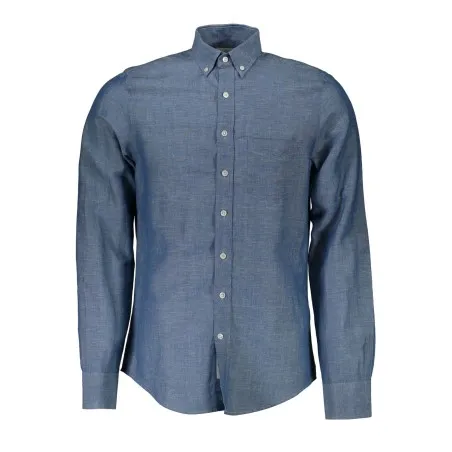 CHEMISE HOMME GANT BLEUE À MANCHES LONGUES - GANT