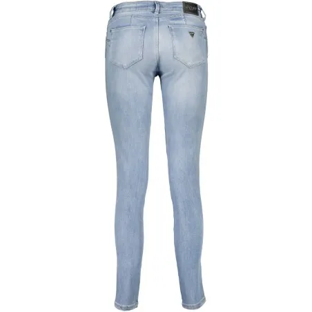 GUESS JEANS JEANS DENIM FEMME BLEU CLAIR - GUESS JEANS