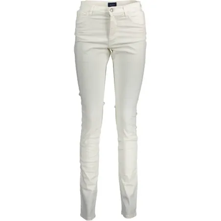 PANTALON FEMME GANT BLANC - GANT