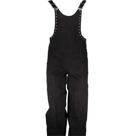 GUESS JEANS PANTALON FEMME NOIR SALOPETTE - GUESS JEANS