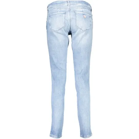 GUESS JEANS JEANS DENIM FEMME BLEU CLAIR - GUESS JEANS