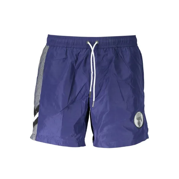 MAILLOT DE BAIN KARL LAGERFELD BEACHWEAR PARTS UNDER MAN BLEU - KARL LAGERFELD BEACHWEAR