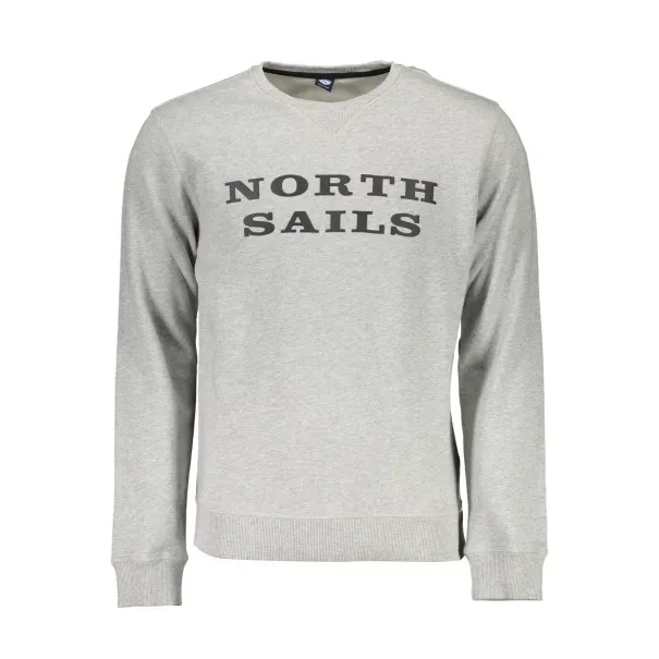 NORTH SAILS SWEAT SANS ZIP HOMME GRIS - NORTH SAILS
