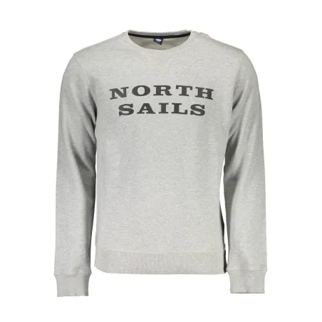 NORTH SAILS SWEAT SANS ZIP HOMME GRIS - NORTH SAILS