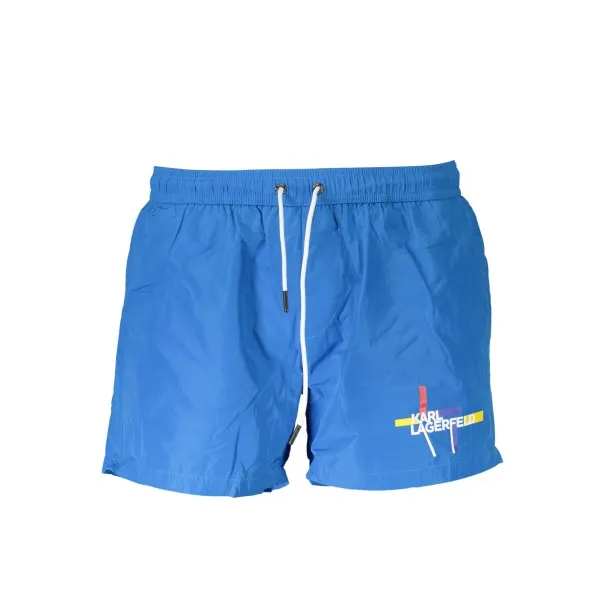 KARL LAGERFELD BEACHWEAR MAILLOT DE BAIN PARTIE SOUS HOMME BLEU - KARL LAGERFELD BEACHWEAR