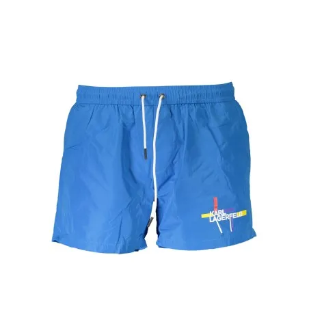 KARL LAGERFELD BEACHWEAR MAILLOT DE BAIN PARTIE SOUS HOMME BLEU - KARL LAGERFELD BEACHWEAR