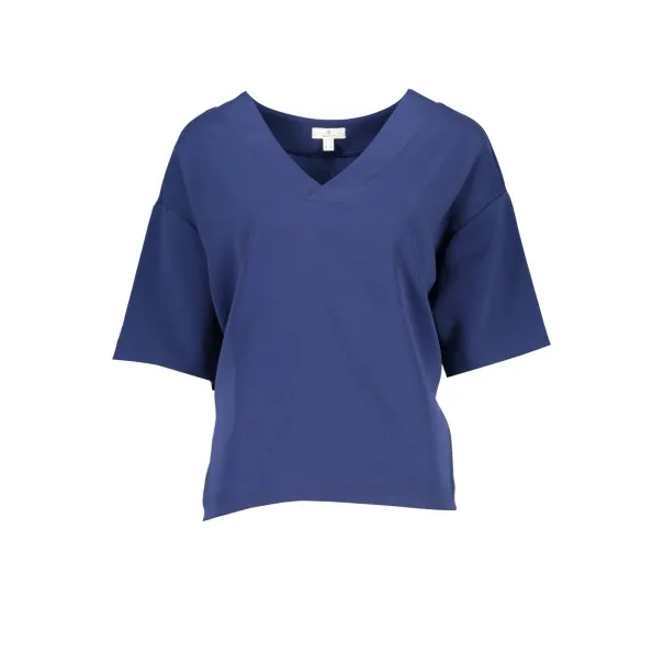 GANT T-SHIRT MANCHES COURTES FEMME BLEU - GANT