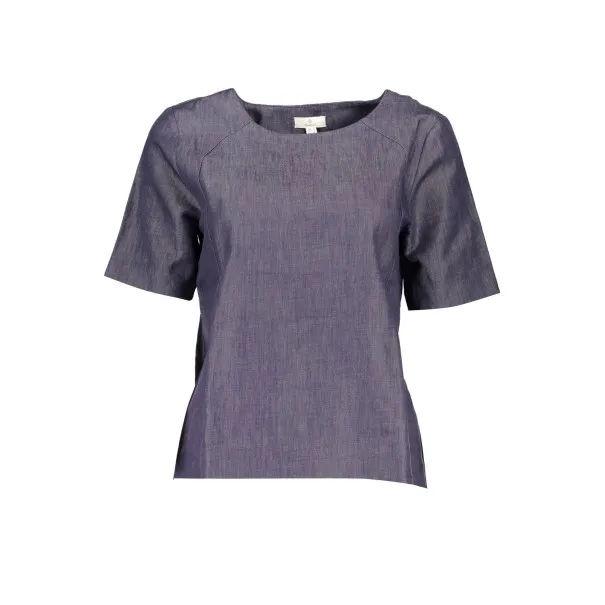 GANT T-SHIRT MANCHES COURTES FEMME BLEU - GANT