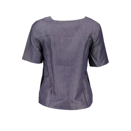 GANT T-SHIRT MANCHES COURTES FEMME BLEU - GANT