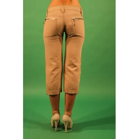 PANTALON PINOCCHIETTO FEMME GAS BEIGE - GAS