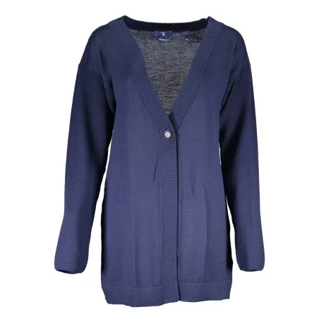 GANT CARDIGAN FEMME BLEU - GANT