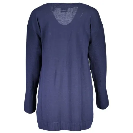 GANT CARDIGAN FEMME BLEU - GANT