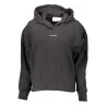 CALVIN KLEIN SWEAT SANS ZIP FEMME NOIR - CALVIN KLEIN