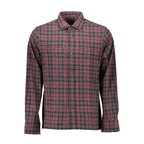 GANT CHEMISE À MANCHES LONGUES HOMME MARRON - GANT
