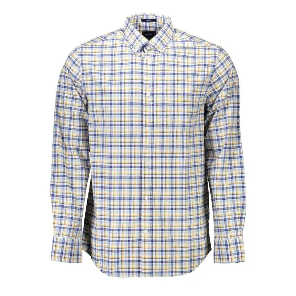 GANT CHEMISE HOMME JAUNE À MANCHES LONGUES - GANT