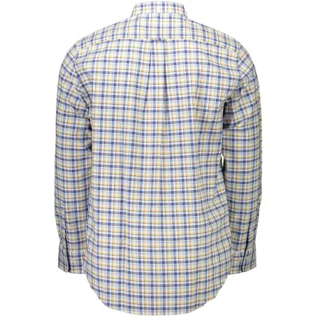 GANT CHEMISE HOMME JAUNE À MANCHES LONGUES - GANT