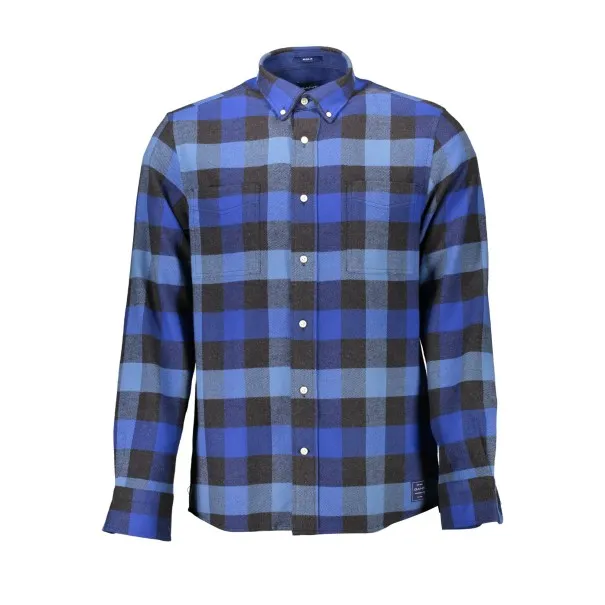 CHEMISE HOMME GANT BLEUE À MANCHES LONGUES - GANT