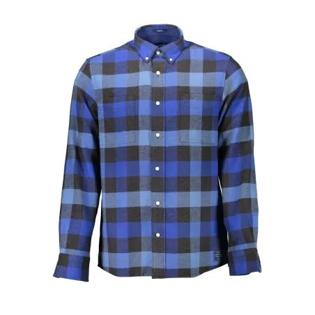 CHEMISE HOMME GANT BLEUE À MANCHES LONGUES - GANT