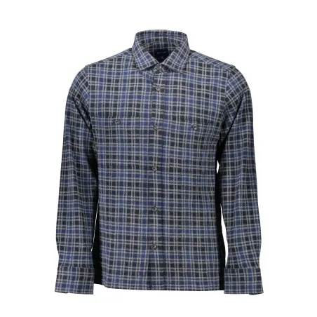 CHEMISE HOMME GANT BLEUE À MANCHES LONGUES - GANT