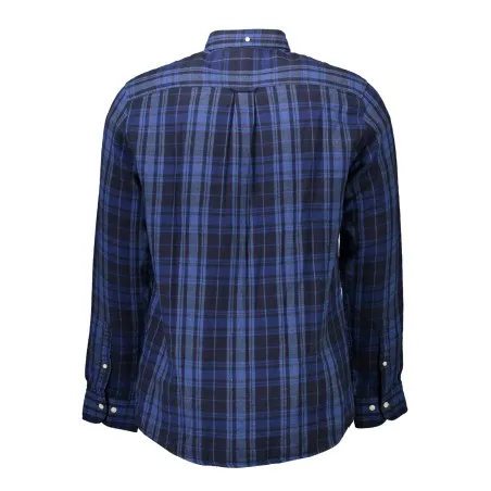 CHEMISE HOMME GANT BLEUE À MANCHES LONGUES - GANT