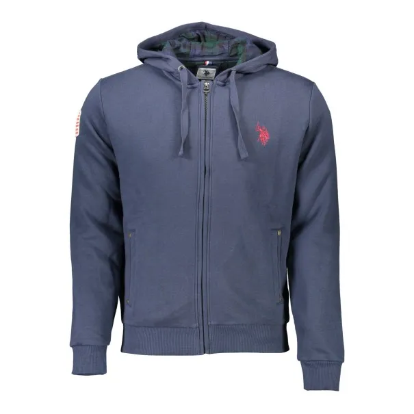 Sweat-shirt zippé bleu pour homme US POLO ASSN. - U.S. POLO ASSN