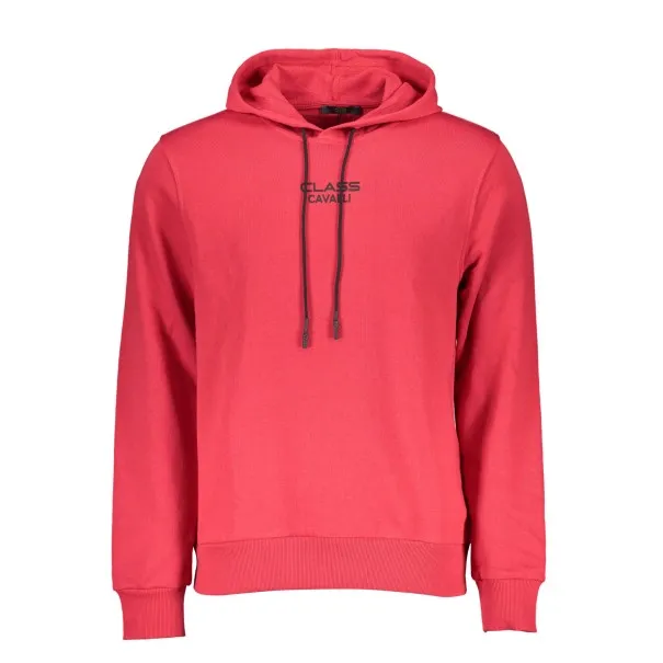 CAVALLI CLASS SWEAT SANS ZIP HOMME ROUGE - CAVALLI CLASS