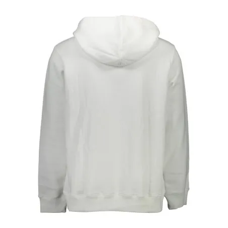 CALVIN KLEIN SWEAT SANS ZIP HOMME BLANC - CALVIN KLEIN