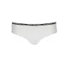 KARL LAGERFELD MAILLOT DE BAIN PARTIE SOUS FEMME BLANCHE - KARL LAGERFELD BEACHWEAR