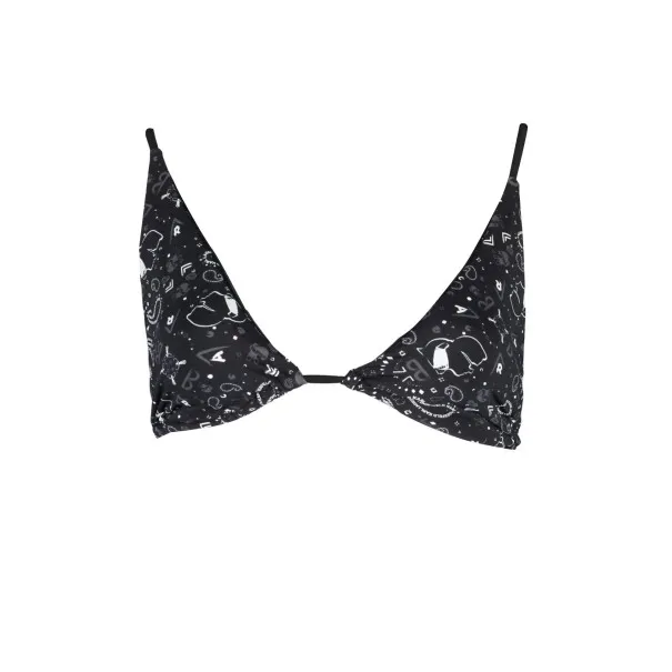 KARL LAGERFELD MAILLOT DE BAIN PIÈCES AU-DESSUS FEMME NOIR - KARL LAGERFELD BEACHWEAR