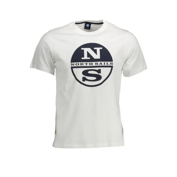 T-SHIRT HOMME NORTH SAILS BLANC MANCHES COURTES - NORTH SAILS