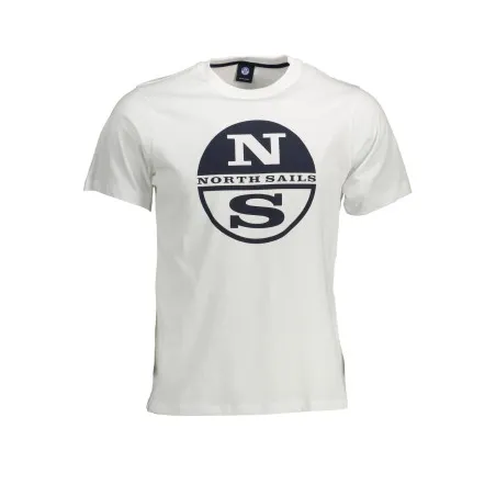 T-SHIRT HOMME NORTH SAILS BLANC MANCHES COURTES - NORTH SAILS