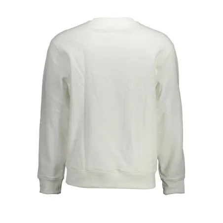 CALVIN KLEIN SWEAT SANS ZIP HOMME BLANC - CALVIN KLEIN