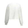 CALVIN KLEIN SWEAT SANS ZIP FEMME BLANC - CALVIN KLEIN