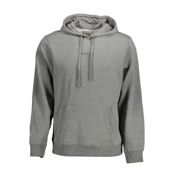GUESS JEANS SWEAT-SHIRT SANS ZIP HOMME GRIS - GUESS JEANS